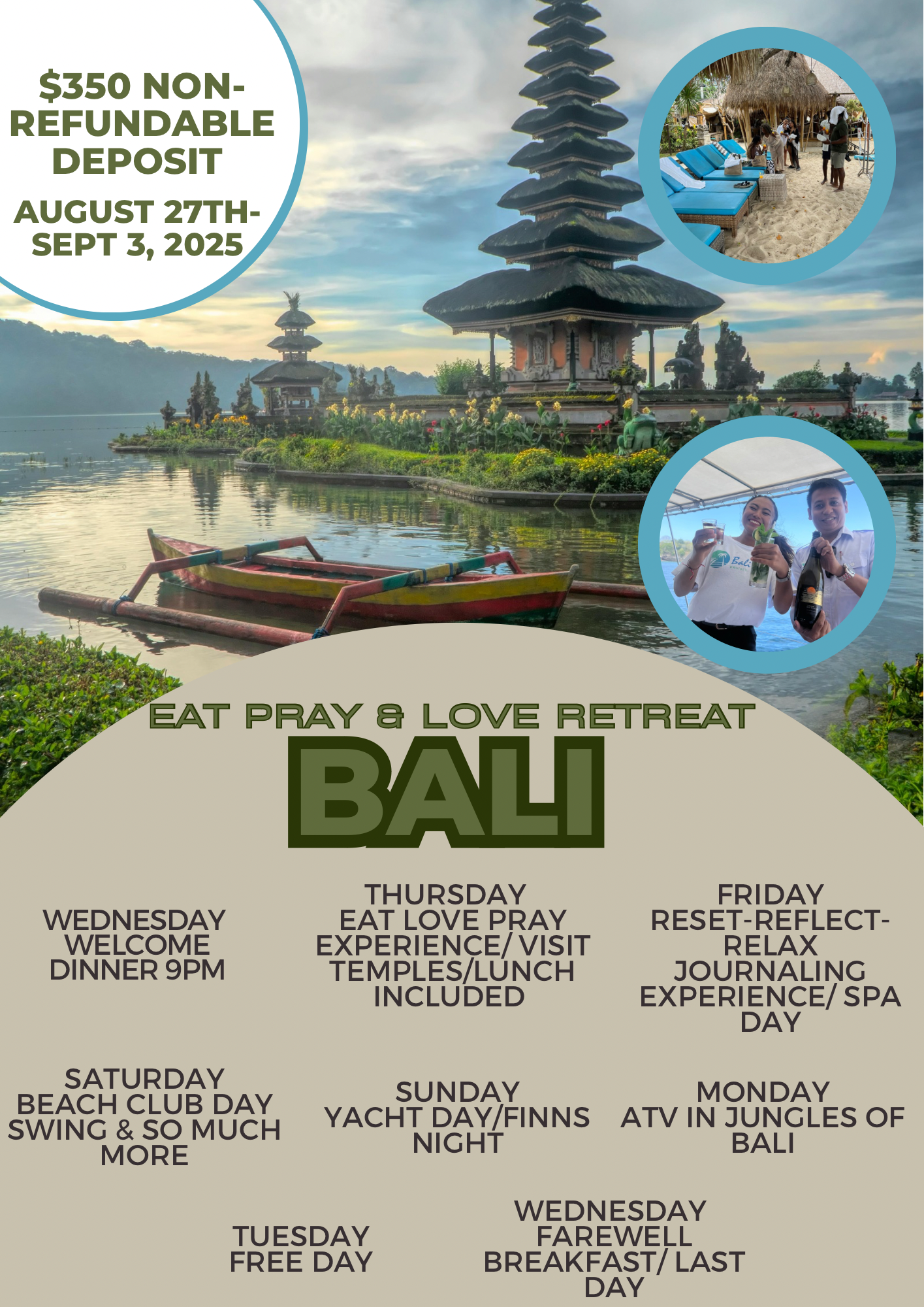 Eat Love Pray Experience